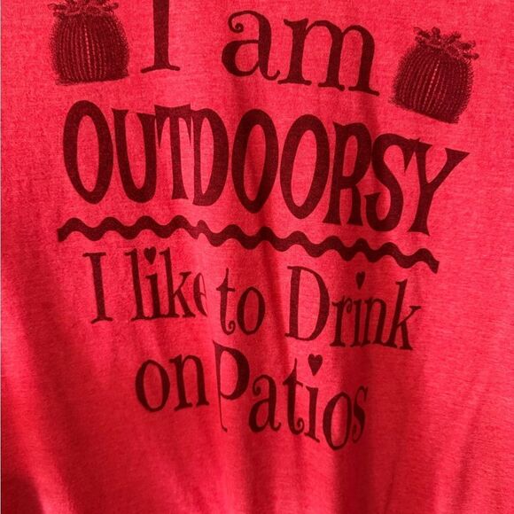 Red Graphic T-Shirt - Picture 1 of 4